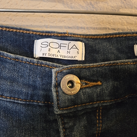 Sofia Jeans by Sofia Vergara New Womens Eden 90S Straight Super High Waisted 18 - Picture 8 of 11